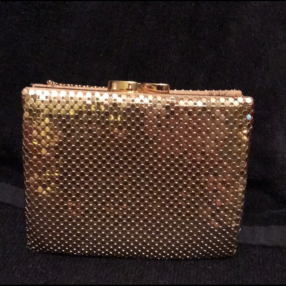 Whiting & Davis Gold Mesh Wallet
